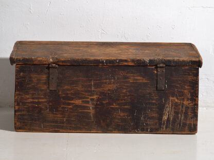 Small antique dark antique chest (c.1920) #62