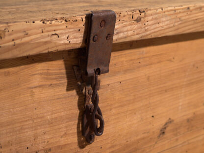 Ancienne botte de rangement en marron naturel (c.1920) #76