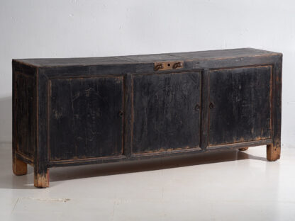 Antique sideboard in dark tones (c.1920) #59