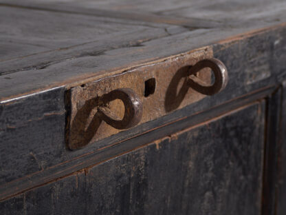 Antique sideboard in dark tones (c.1920) #59