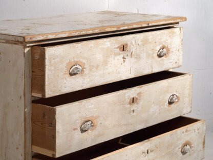 Antique white bedroom chest of drawers (c.1920) #116