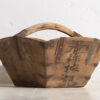 Cesta pequeña de madera antigua (c.1900)