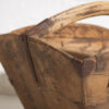 Cesta pequeña de madera antigua (c.1900)