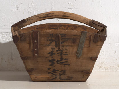 Small antique wooden basket (c.1900)