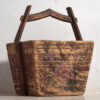 Antique Chinese basket with floral details (c.1900) #4