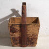 Antique Chinese basket with floral details (c.1900) #4