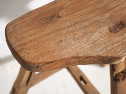 Antique oriental stool (c.1920) #5