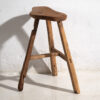 Taburete antiguo oriental (c.1920) #5