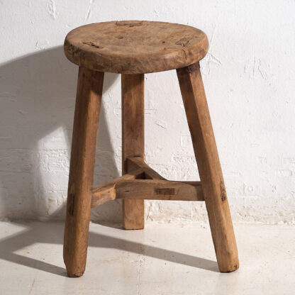 Antique round stool (c.1920) #1