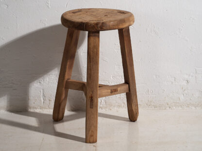 Antique round stool (c.1920) #1