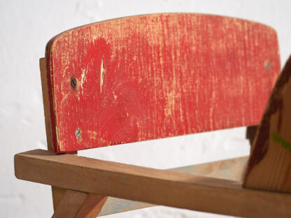 Ancienne chaise d'enfant en bois (vers 1920)