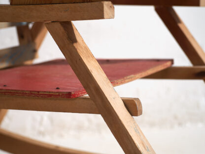 Ancienne chaise d'enfant en bois (vers 1920)