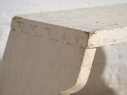 Antique white step stool (c.1920) #6