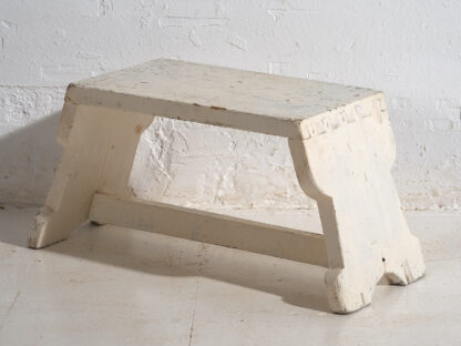 Antique white step stool (c.1920) #6