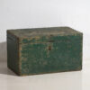 Cofre antiguo con pátina de color verde (c.1920) #4
