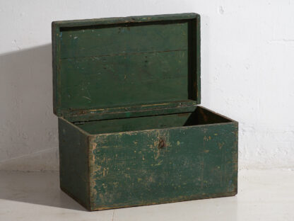 Antique antique chest with green patina (c.1920) #4