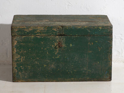 Antique chest with green patina (c.1920) #4