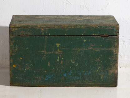 Antique antique chest with green patina (c.1920) #4