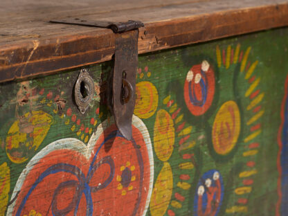 Ancienne table basse coffre (c.1905) #54