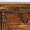 Large antique antique chest of drawers with green patina (c.1920) #102