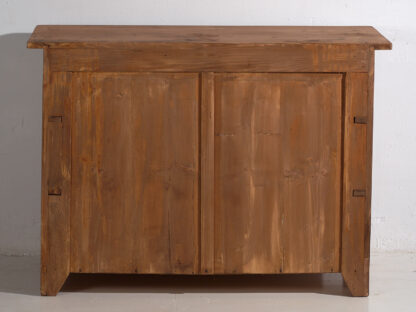 Three drawer chest with maroon patina (c.1920) #106