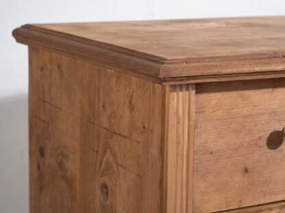 Antique rustic chest of drawers with porcelain knobs (c.1920) #108