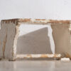 Antique white low stool (c.1920) #8