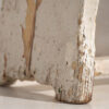 Antique white low stool (c.1920) #8