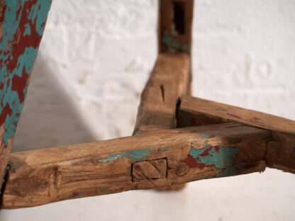 Primitive antique solid wood stool (c.1920)