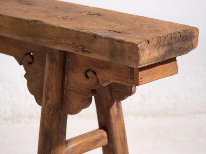 Antique foyer stool (c.1900) #1