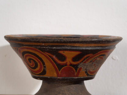 Antique wooden ceremonial bowl (c.1900)