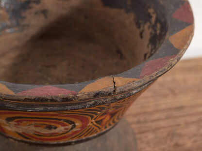 Antique wooden ceremonial bowl (c.1900)