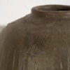 Grand vase ancien vert olive (c.1900) #3