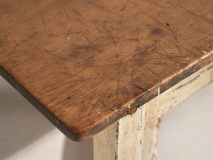 Antique white low side table (c.1920)