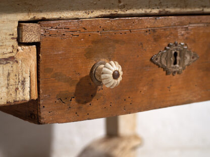 Antique white low side table (c.1920)