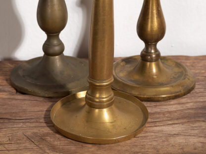 Candelabros de mesa antiguos (c.1920). Conjunto de 3 piezas #6