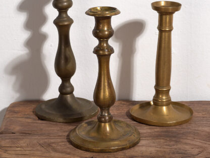 Candelabros de mesa antiguos (c.1920). Conjunto de 3 piezas #6