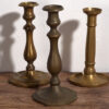Antique table candlesticks (c.1920). 3-piece set #6