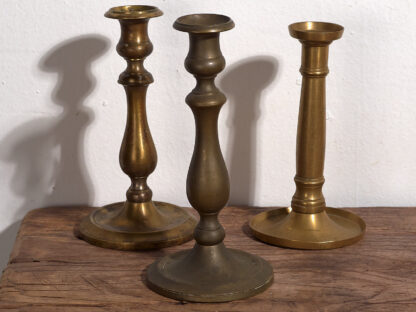 Candelabros de mesa antiguos (c.1920). Conjunto de 3 piezas #6