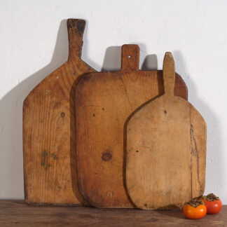 Antique cutting boards (c.1920). Set of 3 pieces #27