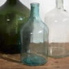 Antique colored damajuanas (c.1920). 3-piece set #20 - Image 3