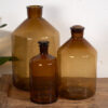 Antique apothecary bottles (c.1920). Set of 3 pieces #32