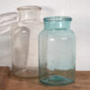 Anciennes jarres en verre (c.1920). Ensemble de 2 pièces #57 – Image 5