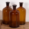 Frascos de vidrio antiguos (c.1920). Conjunto de 3 piezas #60 - Imagen 7