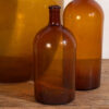 Botellas antiguas color ámbar (c.1920). Conjunto de 3 piezas #64 - Imagen 2
