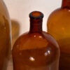 Botellas antiguas color ámbar (c.1920). Conjunto de 3 piezas #64 - Imagen 5