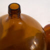 Botellas antiguas color ámbar (c.1920). Conjunto de 3 piezas #64 - Imagen 7