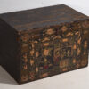 Cofre chino antiguo de tonos oscuros (c.1900) #12