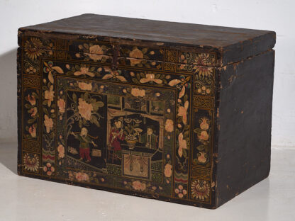 Antique dark antique Chinese chest (c.1900) #12