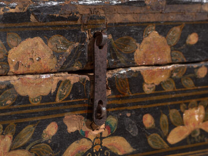 Antique dark antique Chinese chest (c.1900) #12